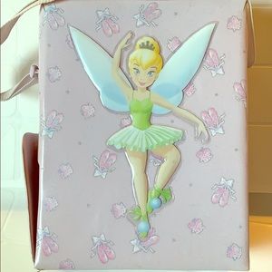 Vintage Disney Tinkerbell Ballet Carryall Bag Tote